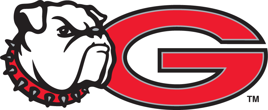 Georgia Bulldogs 1996-2000 Secondary Logo diy DTF decal sticker